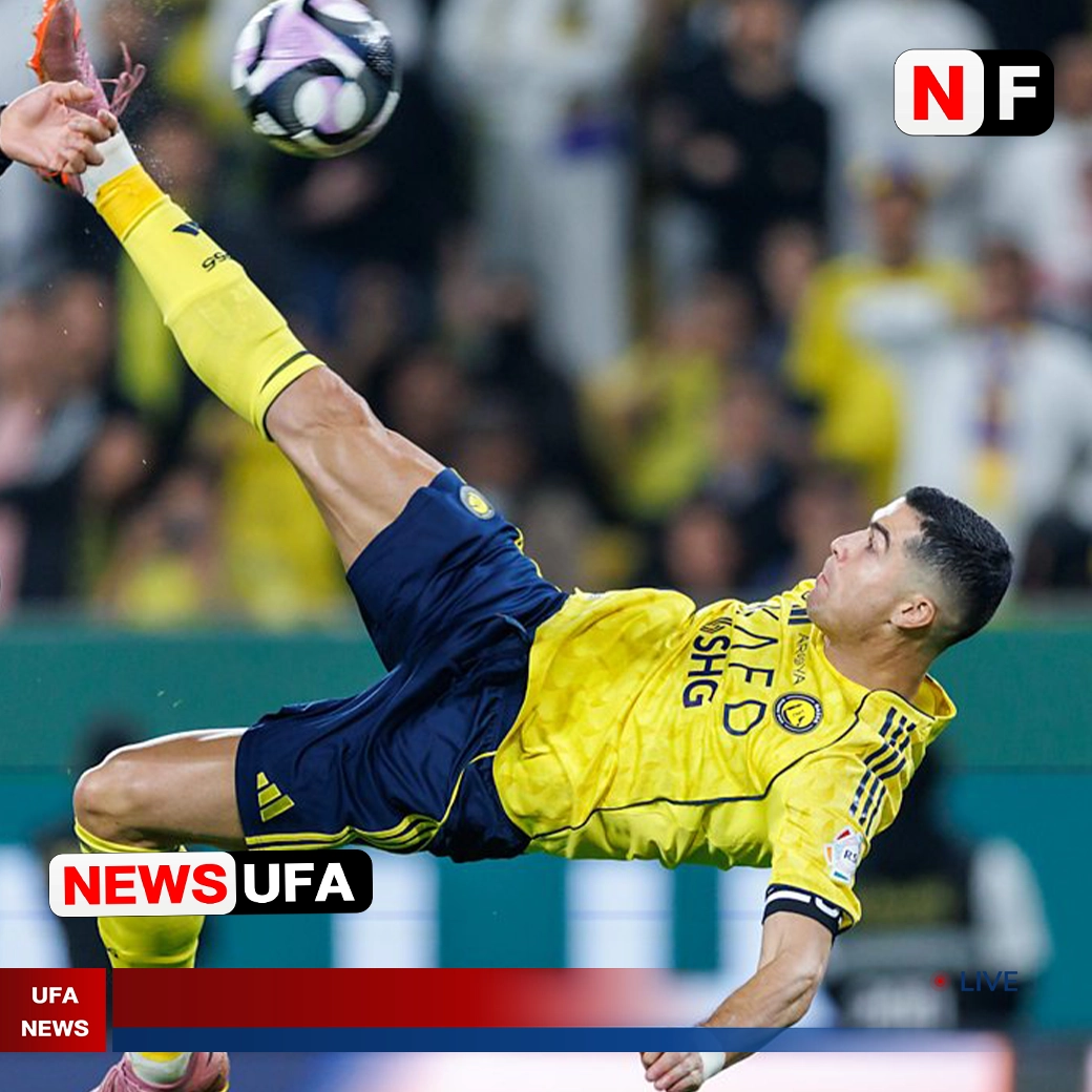 ชมจังหวะ โรนัลโด ซัด “โอเวอร์เฮดคิก” สุดสวย